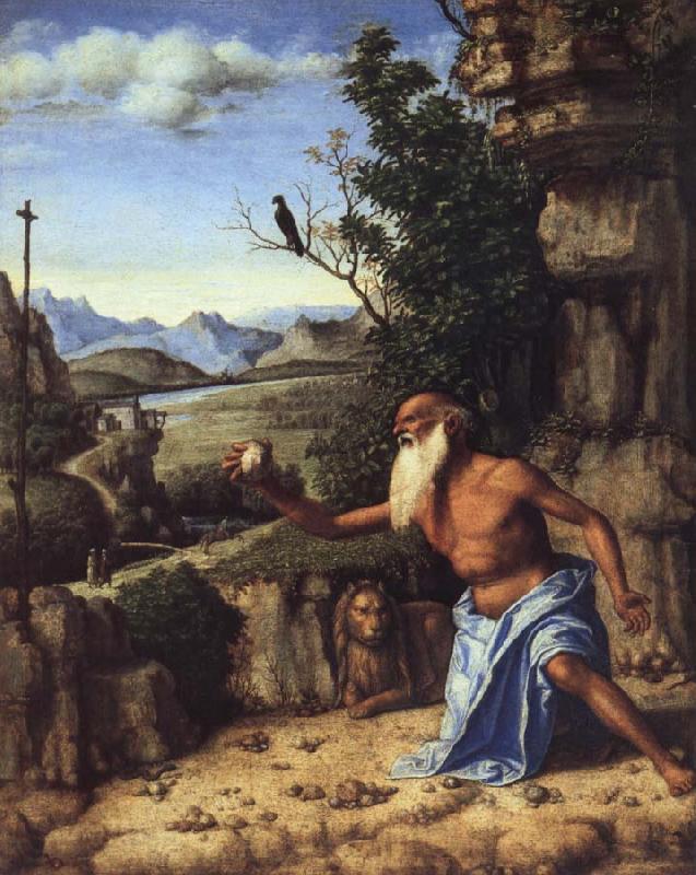 MORONI, Giovanni Battista Saint Jerome in the Desert Norge oil painting art